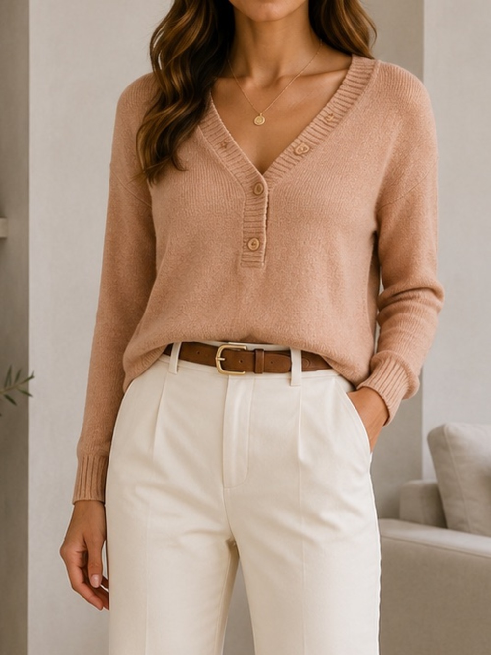 Loft Cream Sweater